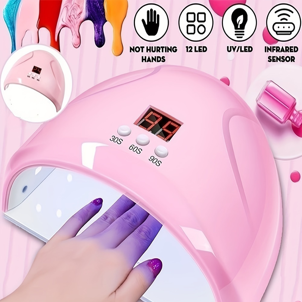 Exposure Unit Uv - LED UV Nail Lamp Infrared Sensor