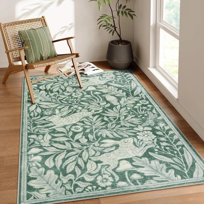 Commercial Printing Format - Living Room Carpet Soft Washable Rugs