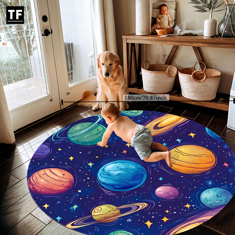 Commercial Printing & Packaging Pvt Ltd - Vibrant Solar System Planet Glitter Star