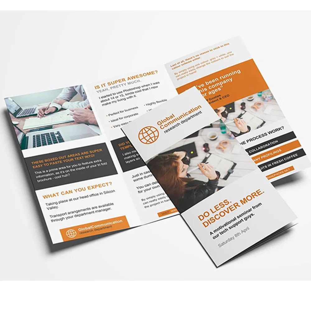 Custom Full Color Flyer Brochu - Commercial Printing Supplies recension och pris