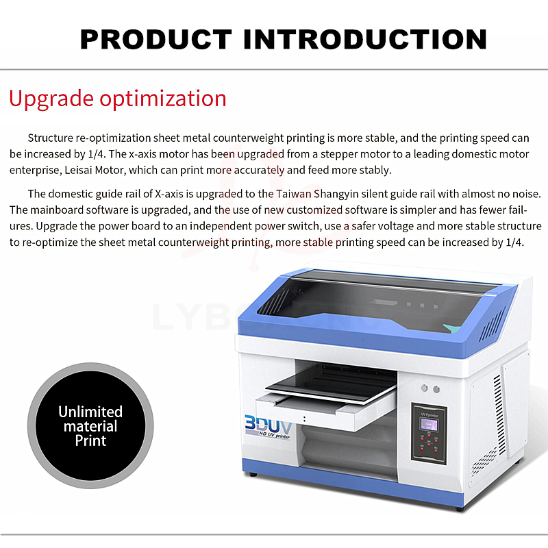 LY 3060 220V 110V Full Automat - Uv Flatbed Printer recension och pris