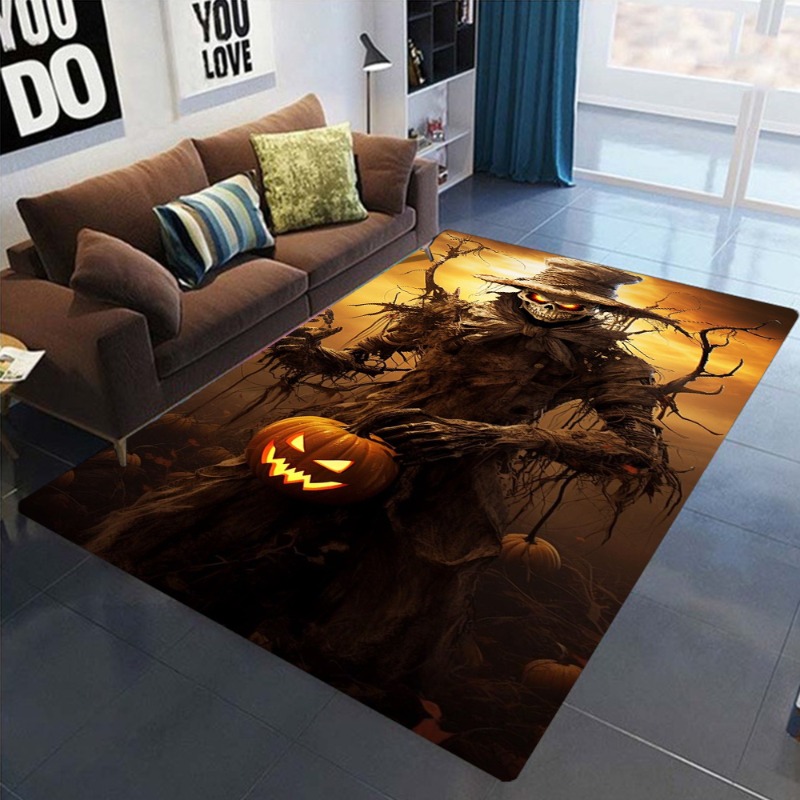 Halloween Carpet Mat Rug Horro - Commercial Printing Supplies recension och pris