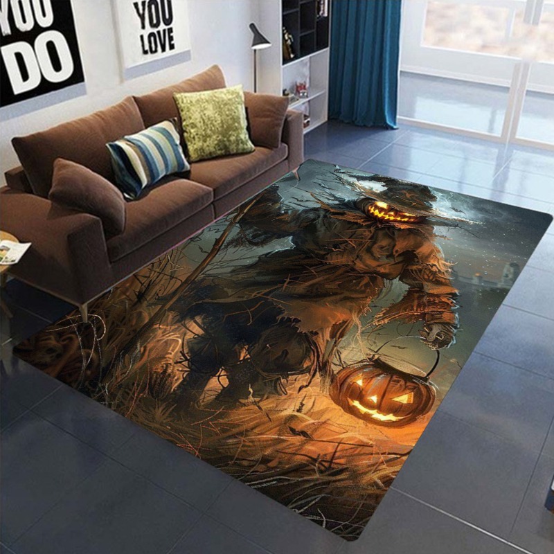 Halloween Carpet Mat Rug Horro - Commercial Printing Supplies recension och pris