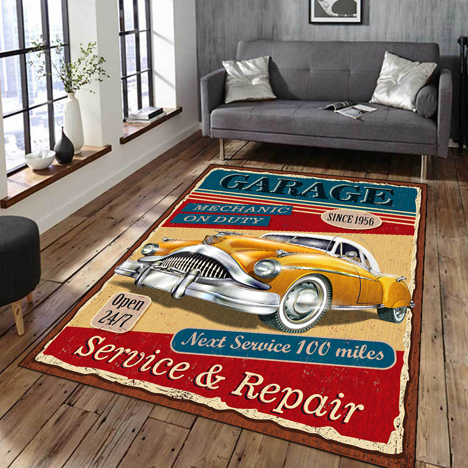Retro Classic Motorcycle Car P - Commercial Printing Format recension och pris