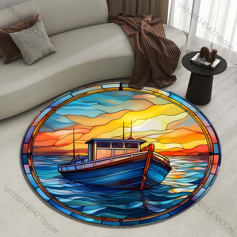 Multiple sizes Stained glass b - Commercial Glass Printing recension och pris