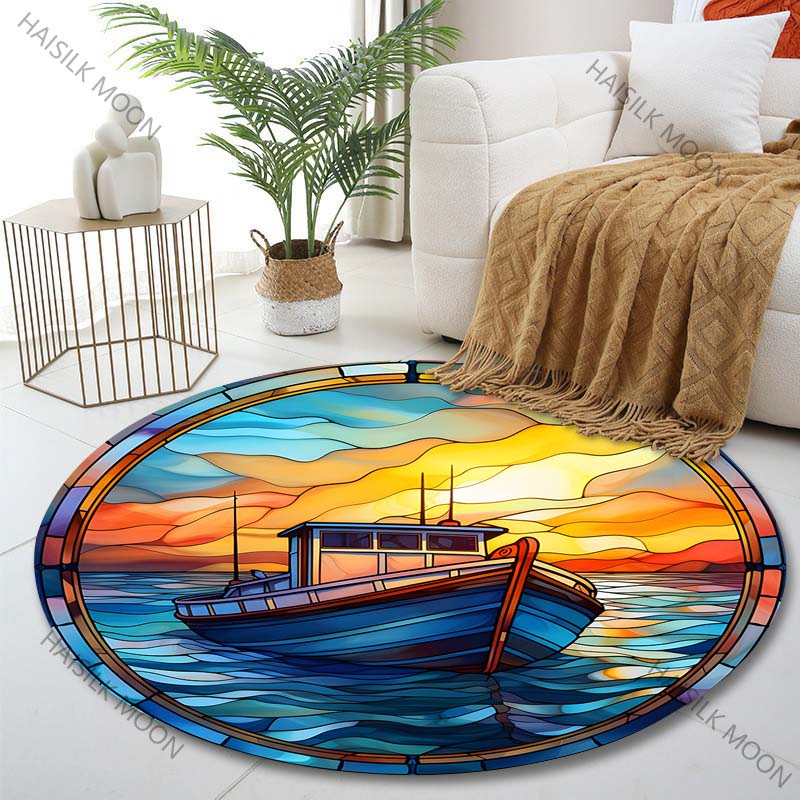 Multiple sizes Stained glass b - Commercial Glass Printing recension och pris