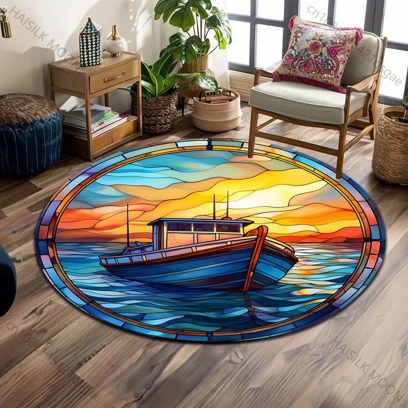 Multiple sizes Stained glass b - Commercial Glass Printing recension och pris