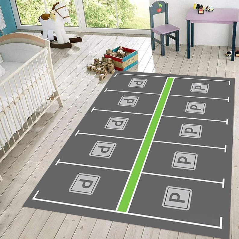 Racing Track Carpet Urban Tran - Commercial Printing Format recension och pris