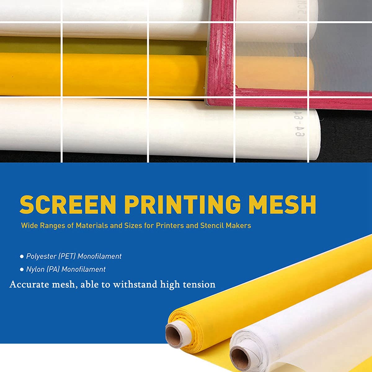Screen Printing Mesh White Sil - Commercial Printing Supplies recension och pris