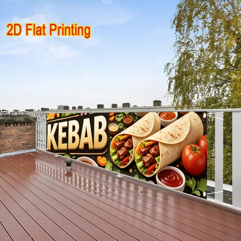 Custom Banner Flags Suitable F - Commercial Printing Photoshop recension och pris