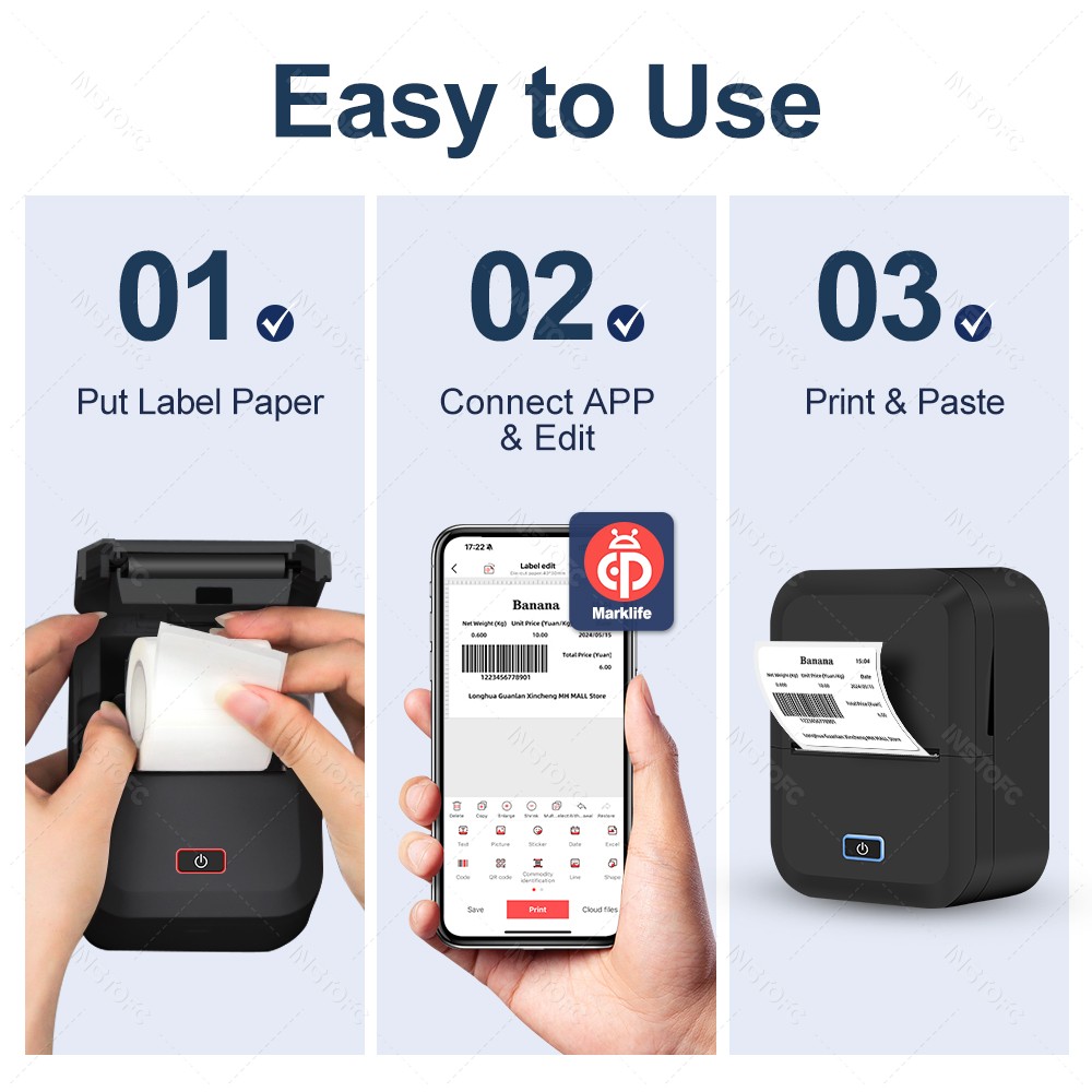 Marklife X2 Portable Thermal P - Commercial Printing Network recension och pris