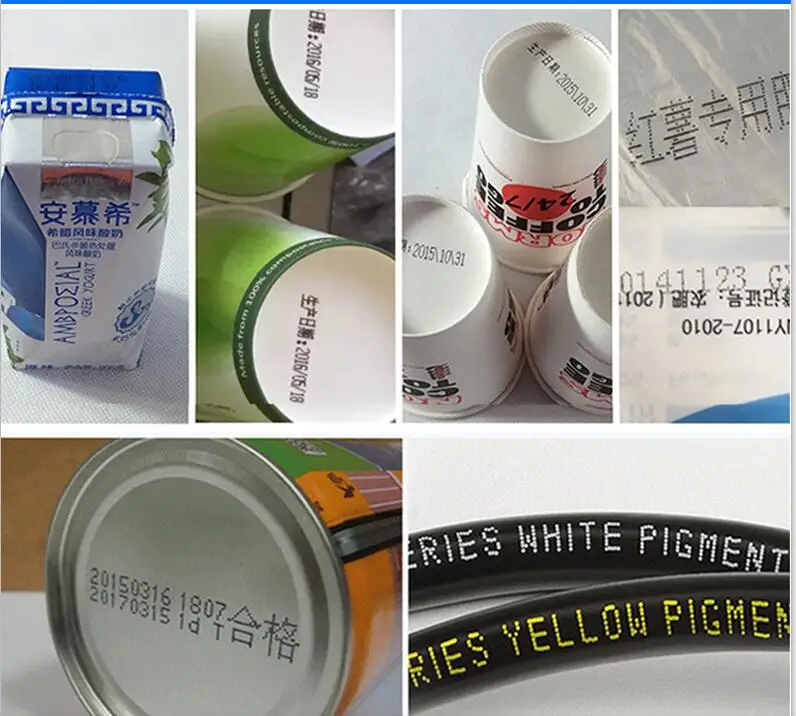 1-4 Lines Date Inkjet Printing - Commercial Glass Printing recension och pris