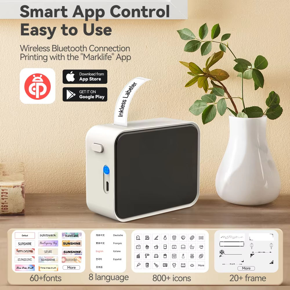 Marklife P15 Portable Thermal  - Commercial Printing Machine Price recension och pris