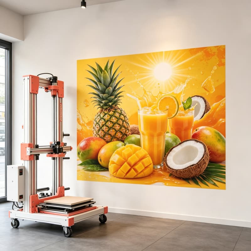 Commercial Grade UV Wall Print - Commercial Glass Printing recension och pris