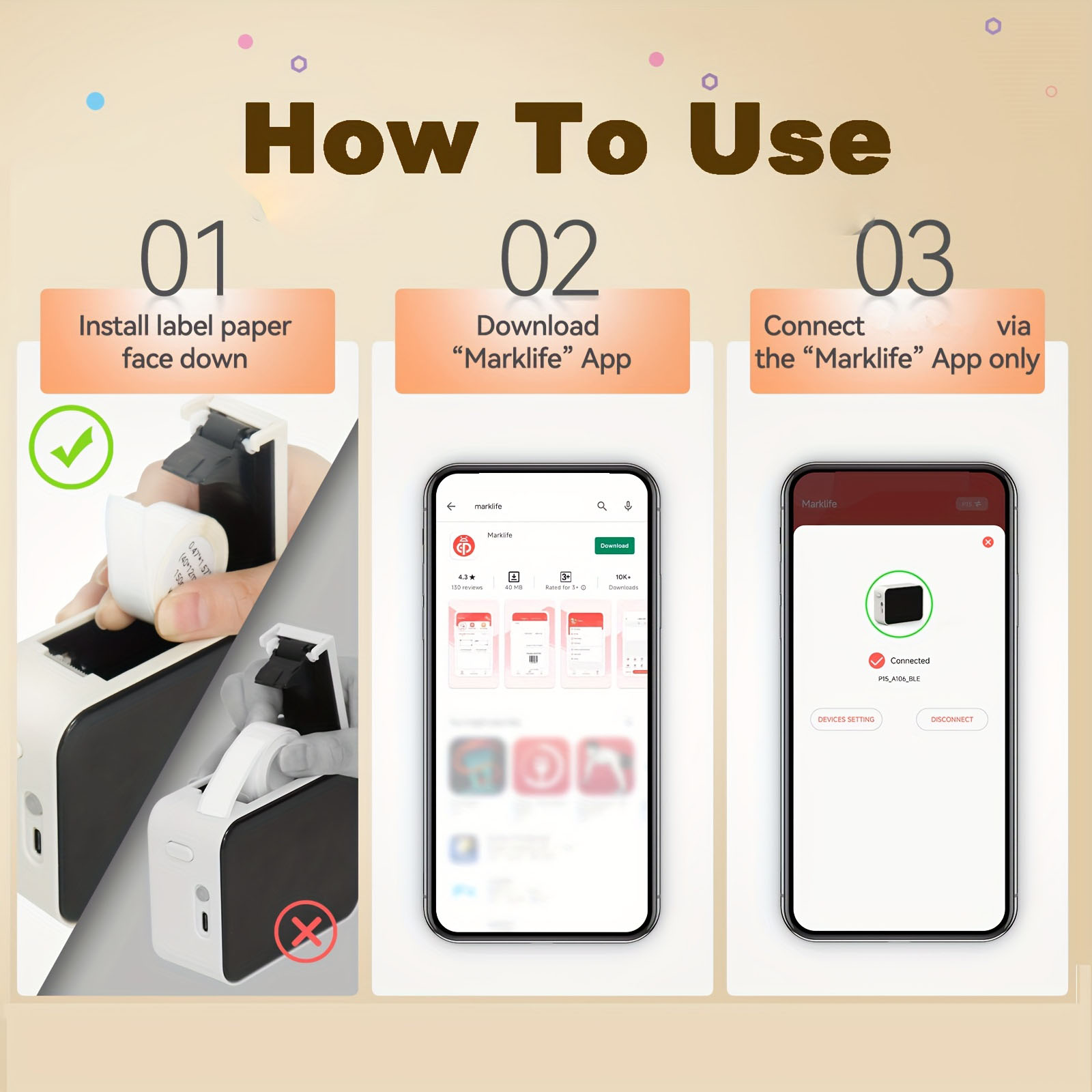 Marklife P15 Label Printer Por - Commercial Printing Network recension och pris