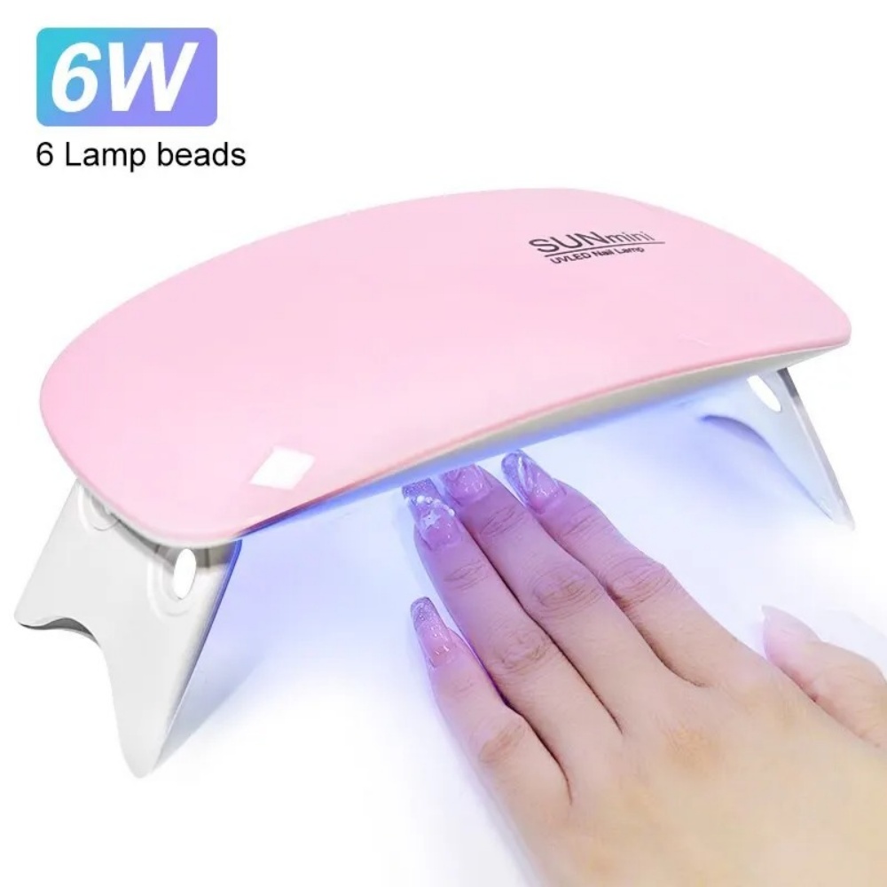 Foldable 6W UV LED Nail Lamp 6 - Exposure Unit Uv recension och pris