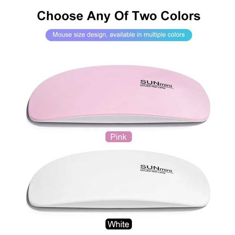 Foldable 6W UV LED Nail Lamp 6 - Exposure Unit Uv recension och pris