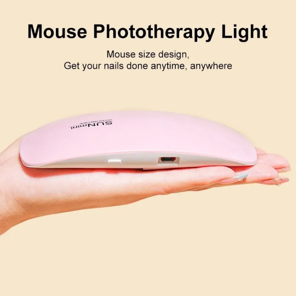 Foldable 6W UV LED Nail Lamp 6 - Exposure Unit Uv recension och pris