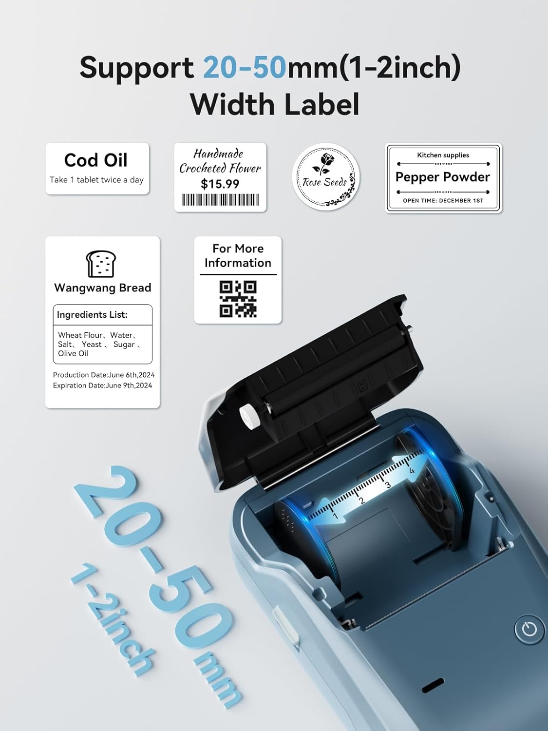 Niimbot B1 Printer Thermal Blu - Commercial Printing Network recension och pris