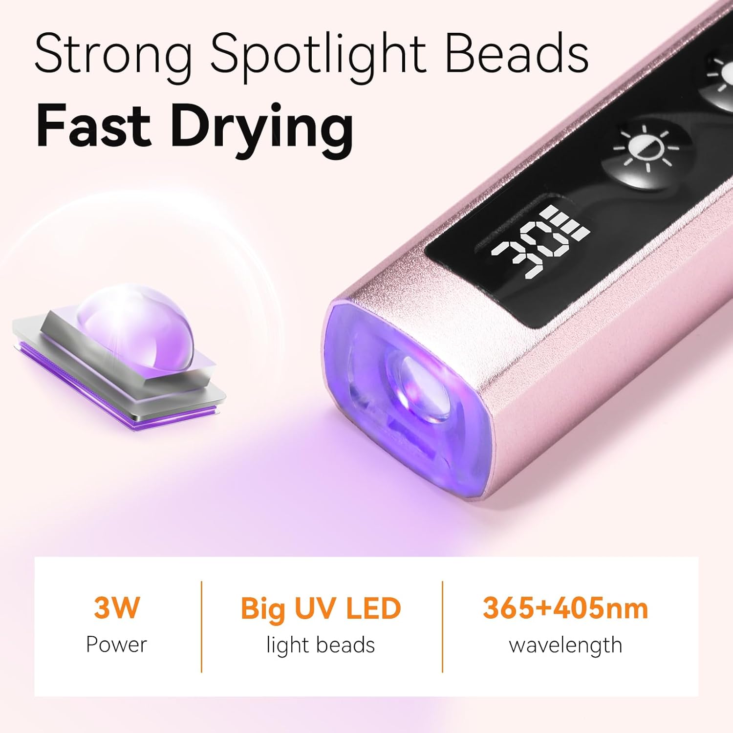 Handheld UV Nail Lamp with Pai - Exposure Unit Uv recension och pris