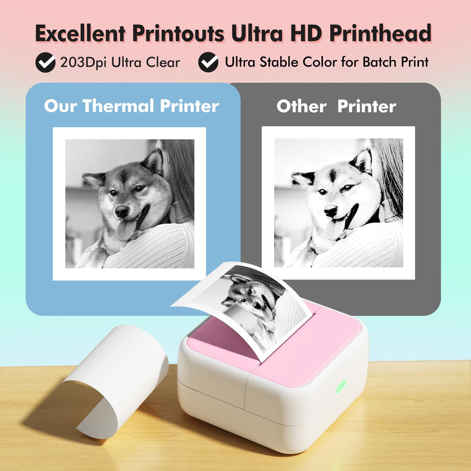 S1 Mini Portable Thermal Print - Commercial Printing Network recension och pris
