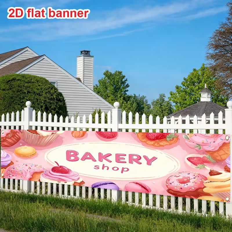 Custom Banner Flags Suitable O - Commercial Printing Photoshop recension och pris