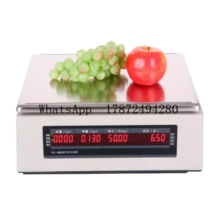 Commercial Weight Scale with B - Commercial Printing Machine Price recension och pris