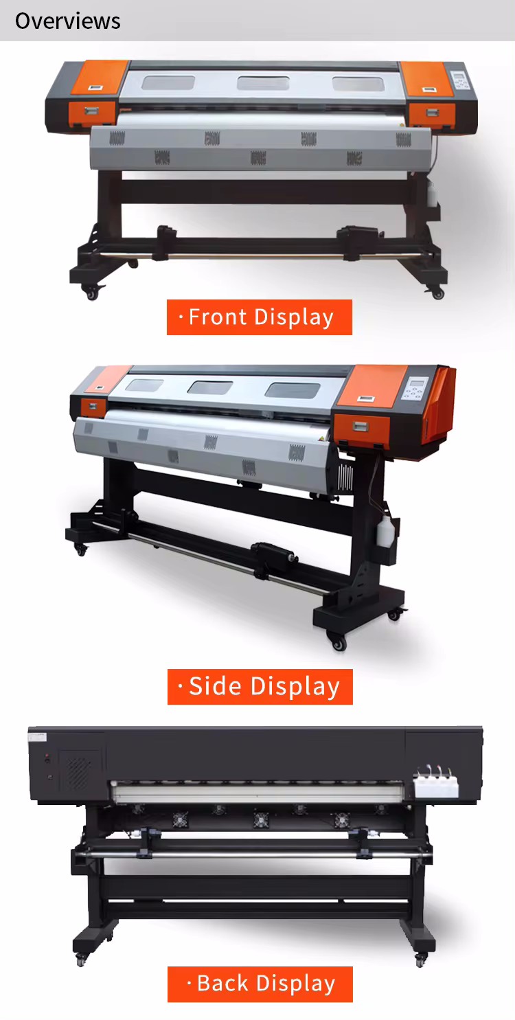 1.8m Plotter Printer Vinyl Dig - Commercial Printing Machine Price recension och pris