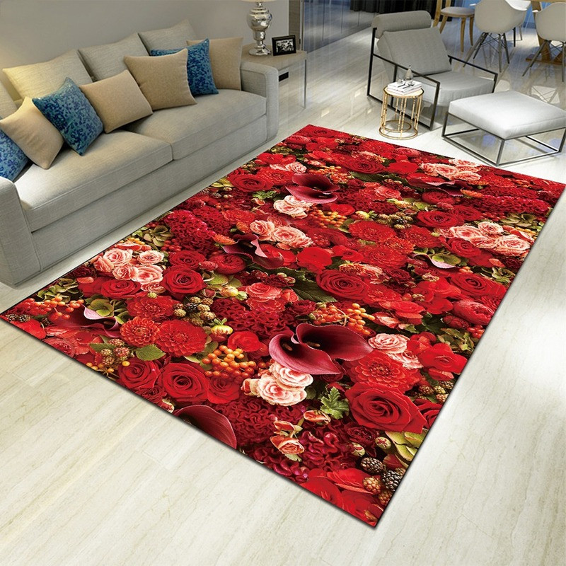 Landscape Floral Print Carpet  - Commercial Printing Format recension och pris