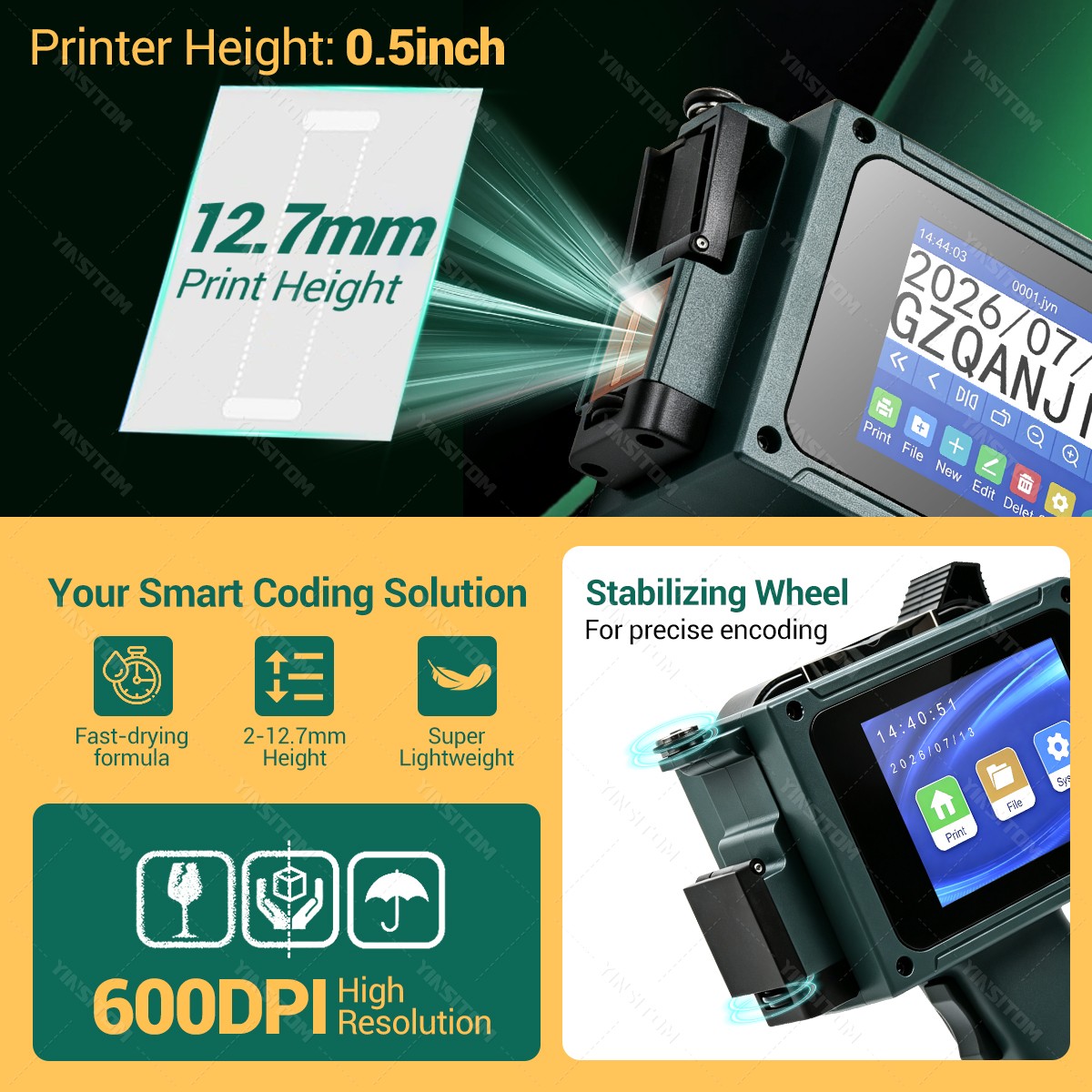 Newly Upgraded 0.5Inch 12.7mm  - Commercial Printing Network recension och pris