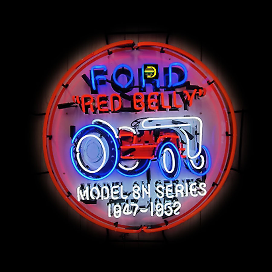 For Red Belly Neon Sign Tracto - Commercial Wall Printing recension och pris