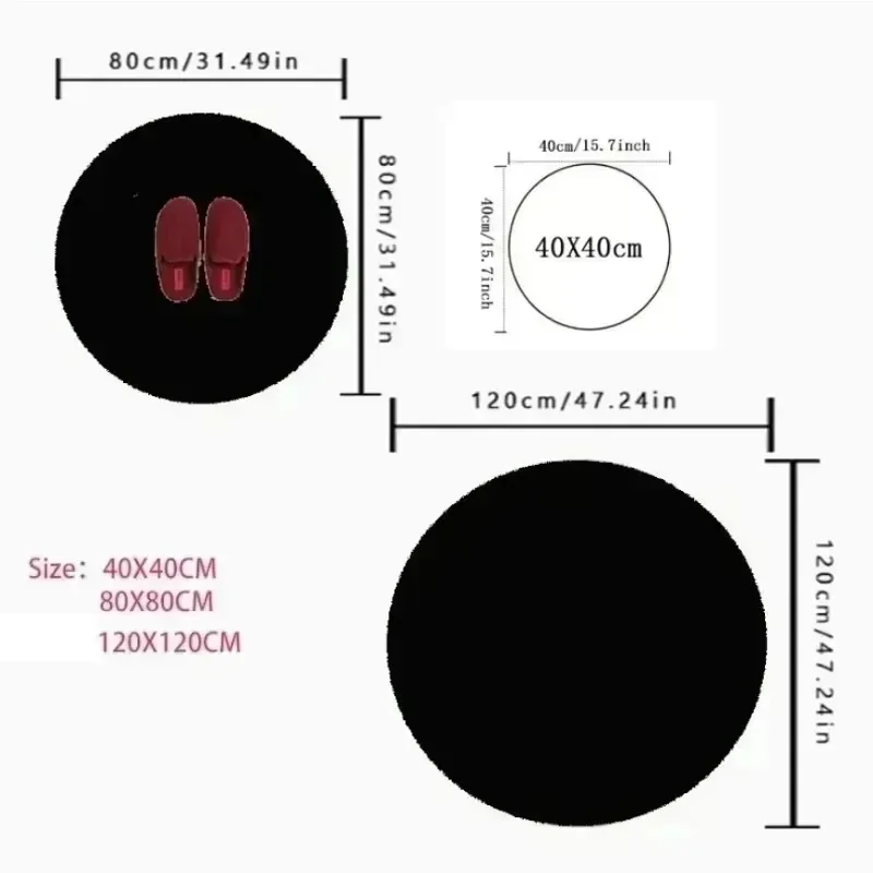Soccer Theme Round Carpet Spor - Commercial Printing Format recension och pris