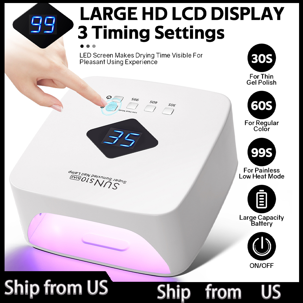 30LEDS Rechargable UV LED Nail - Exposure Unit Uv recension och pris