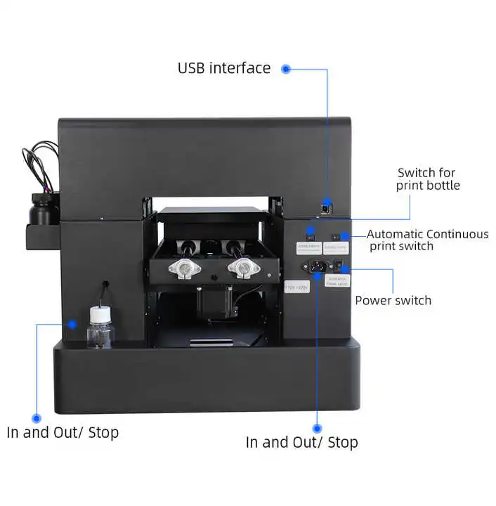 Irtop UV LED Printer A4 UV Fla - Uv Flatbed Printer recension och pris
