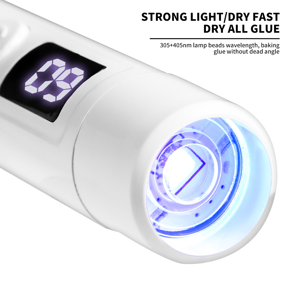 Mini UV LED Lamp For Gel Nails - Exposure Unit Uv recension och pris